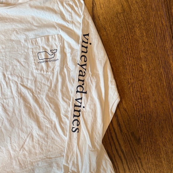 Vineyard Vines White Long Sleeve Shirt - Picture 4 of 5
